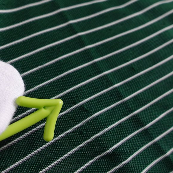 Under Armour Shirt Mens‎ Size 2XL Striped Polo Sports Golf Green Stretch Logo - Picture 7 of 12